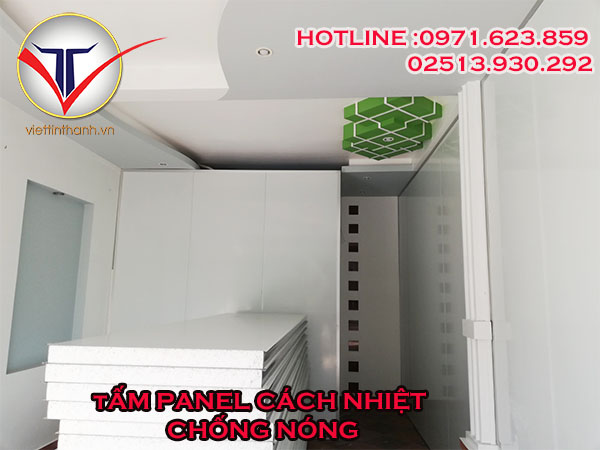 panel cách nhiệt làm vách ngăn